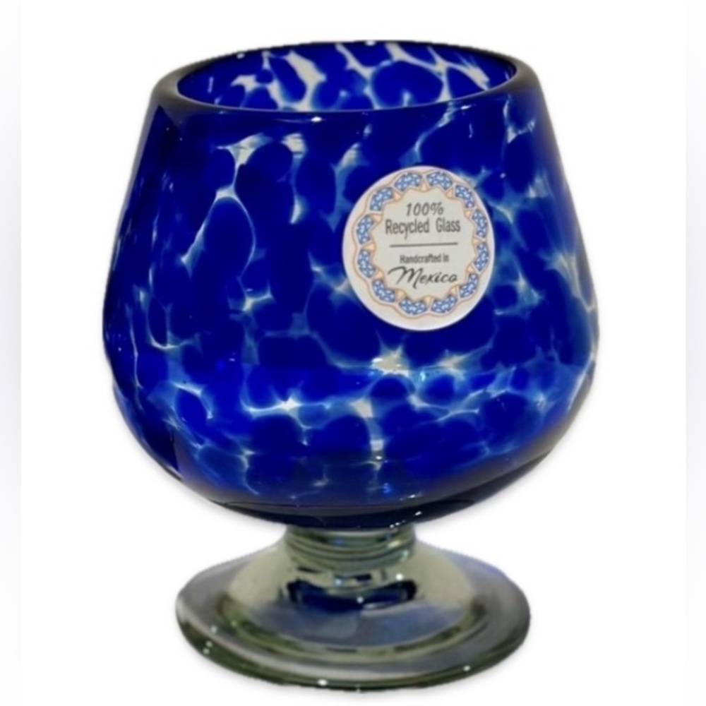 Beautiful Blue Murano Glass bar/drink ware